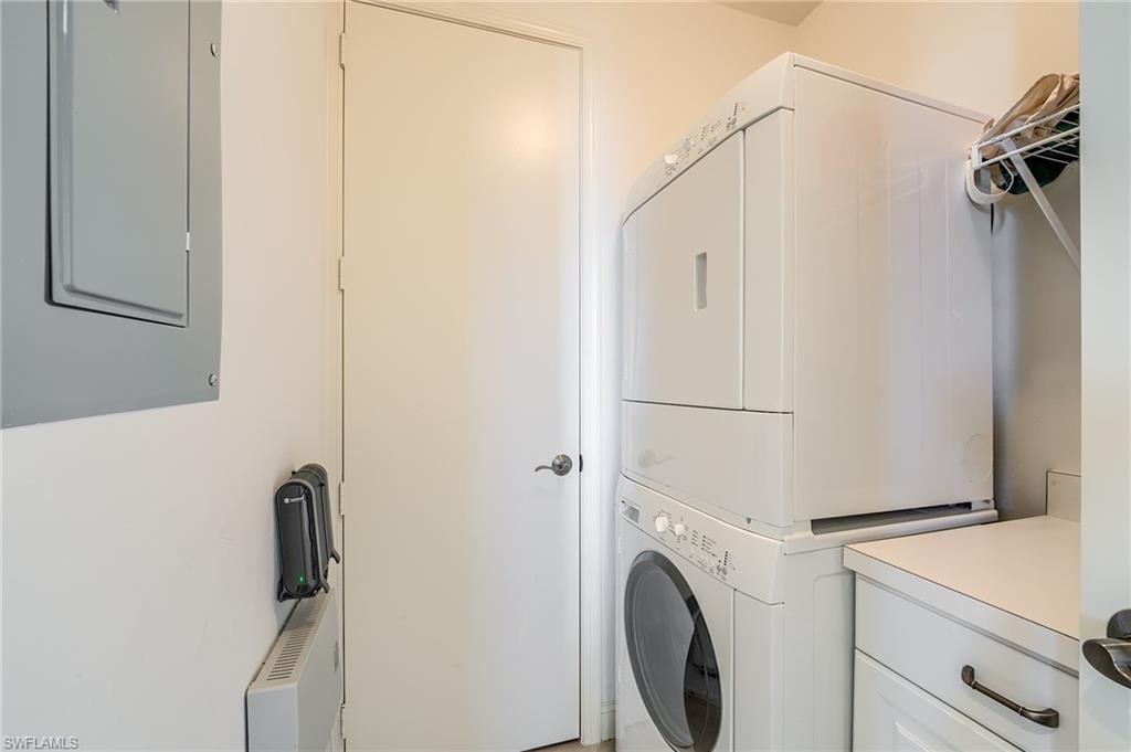 Laundry Room with folding table.
