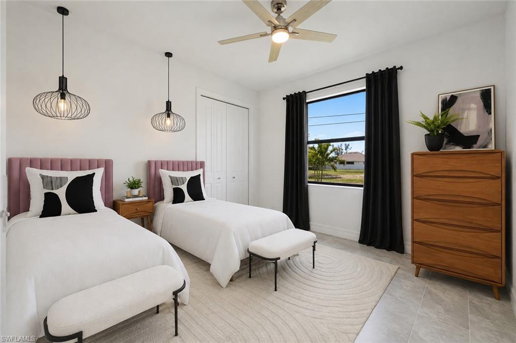 Photo includes Reality Staging to showcase the potential of the guest bedroom. Design services included with purchase!