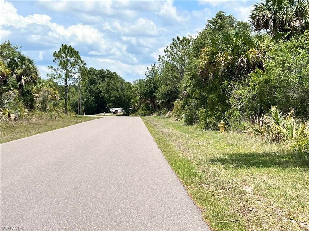 View of asphalt road