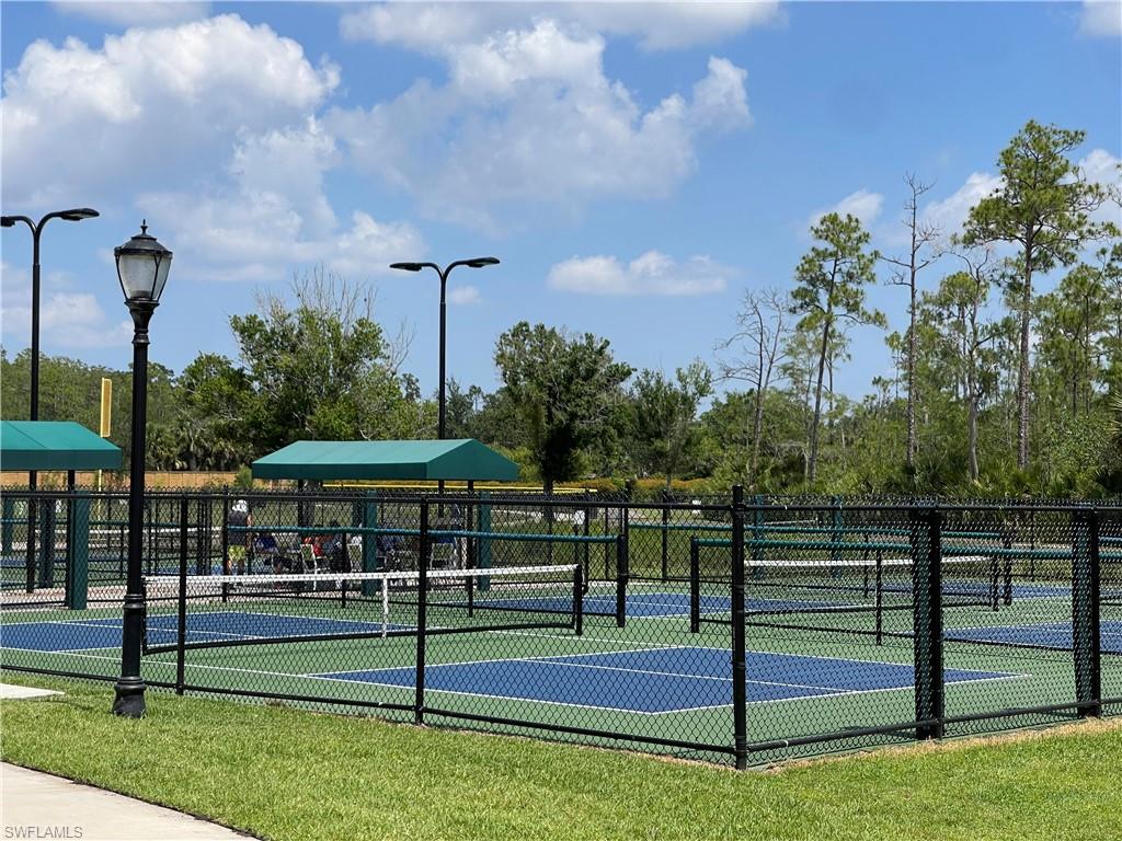 View of Pickleball facilities