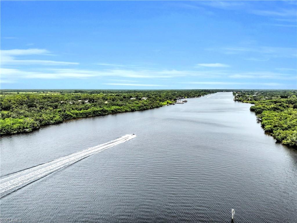 Looking East Down The River!