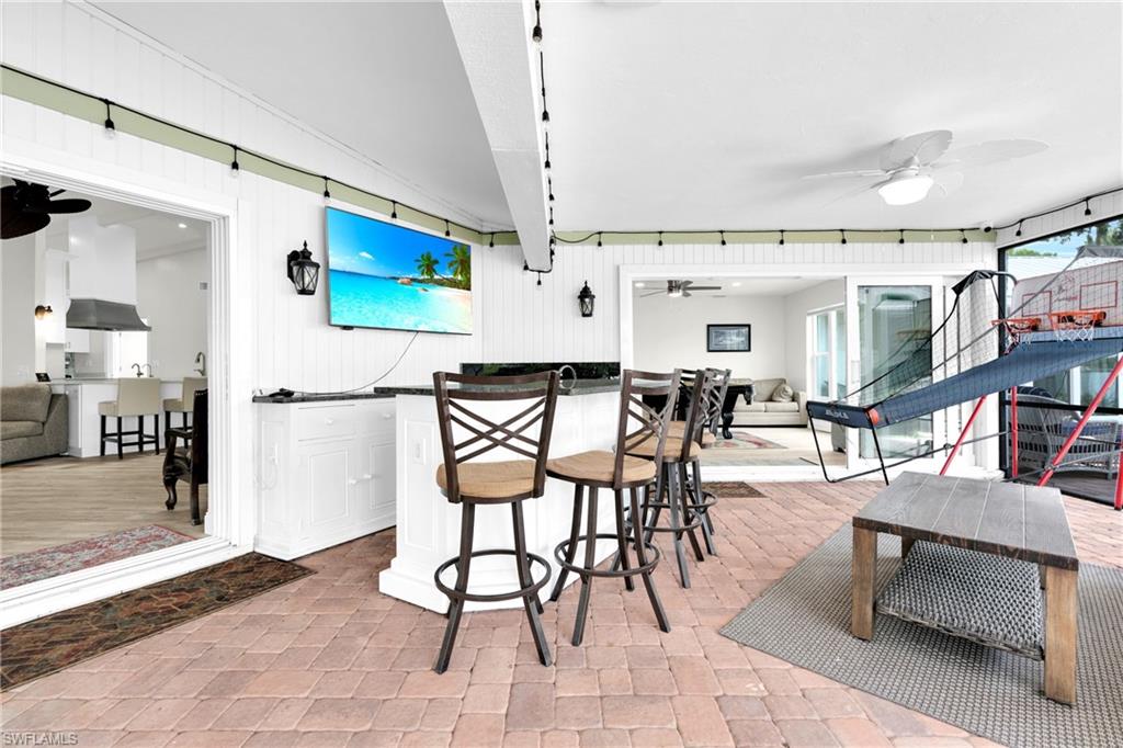 There Is An Covered Outdoor Kitchen For Entertaining!