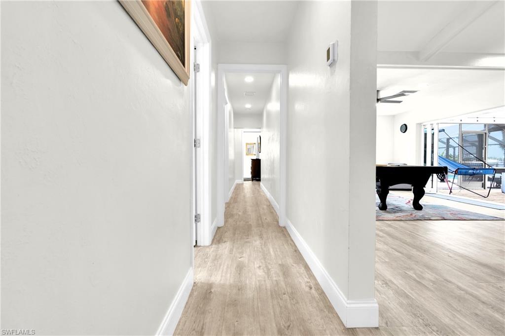 This Hallway Links 3 Of The Bedrooms And Bathrooms!