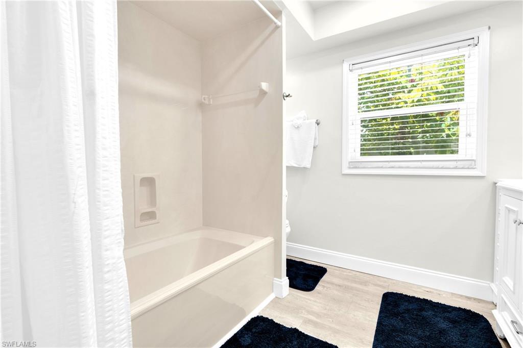 Bathroom #2 Has A Shower Tub Combo And Dual Sinks!