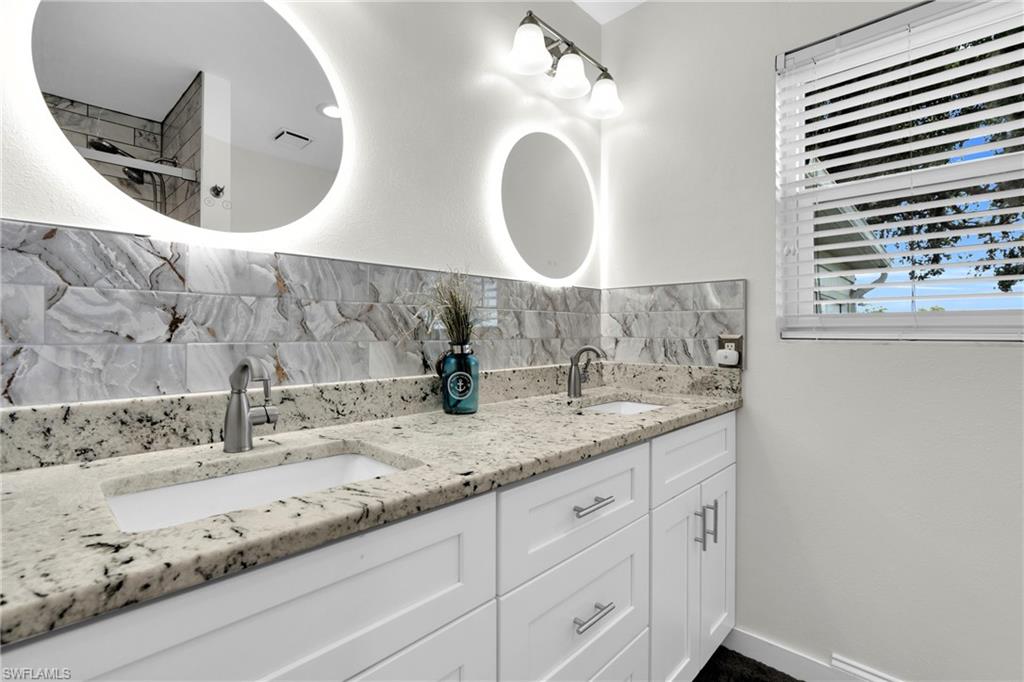 Bathroom #4 Has Dual Sinks And Lighted Mirrors!