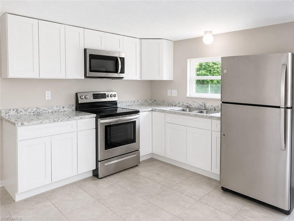 new cabinets and appliances