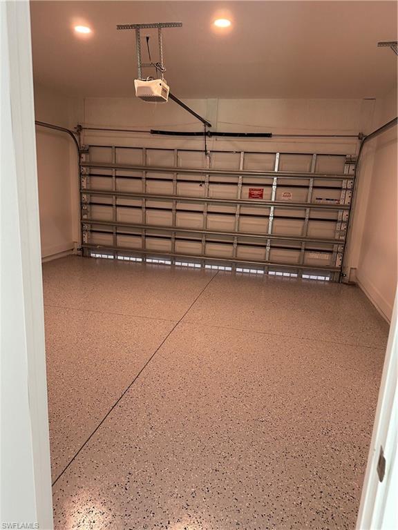 2-car Garage with Electric Door