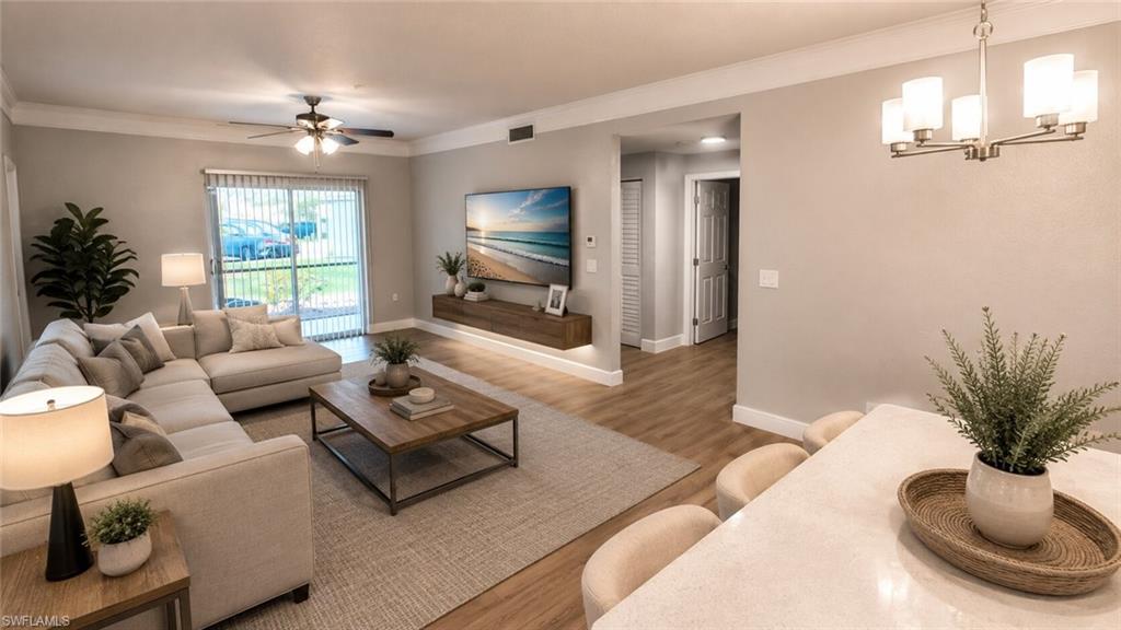 Some images have been virtually enhanced or AI-generated for illustrative purposes and may not reflect the property's current condition, furnishings, landscaping, or finishes. Buyers should rely on personal inspection to verify all features.