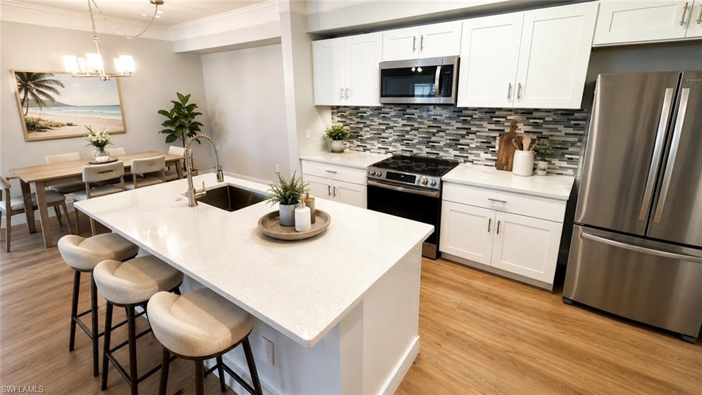 Some images have been virtually enhanced or AI-generated for illustrative purposes and may not reflect the property's current condition, furnishings, landscaping, or finishes. Buyers should rely on personal inspection to verify all features.