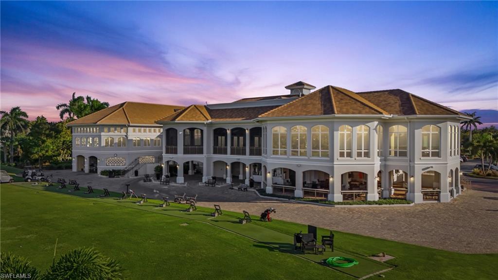 Clubhouse Rear and Driving Range