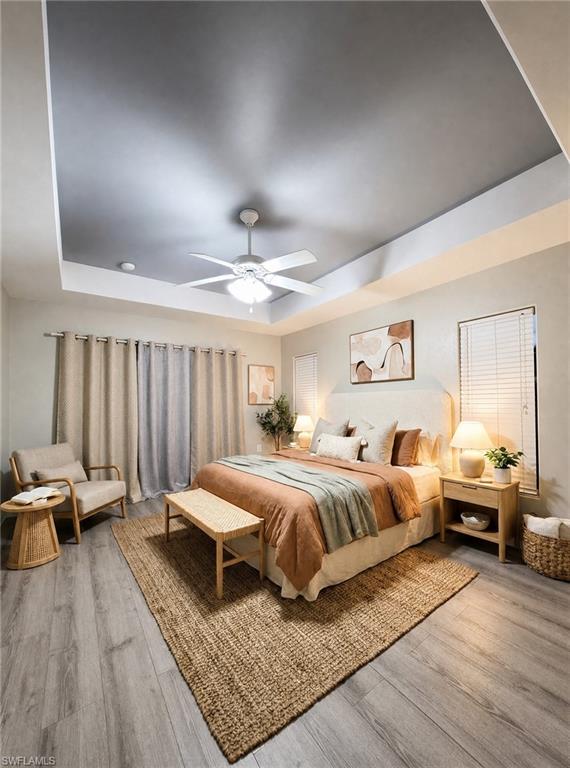 Master bedroom, freshly painted