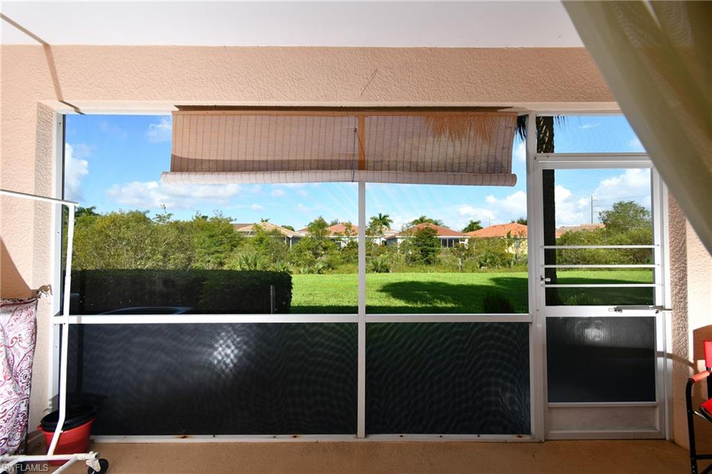 View to the backyard