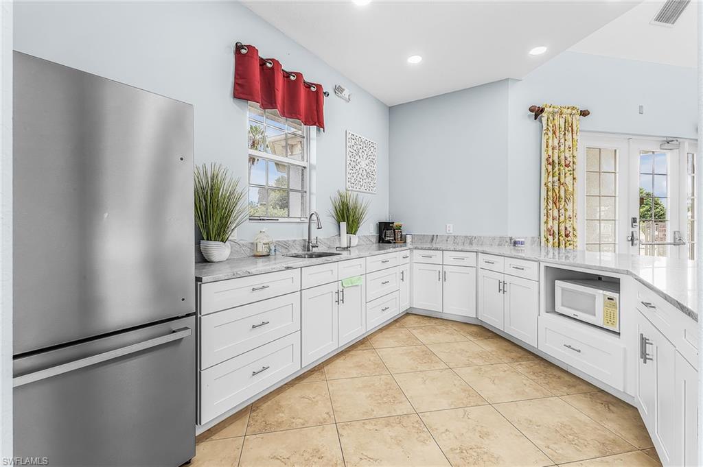 Kitchen area of the clubhouse for private parties.