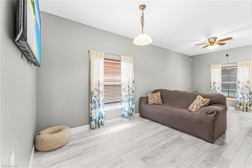 The formal living/dining space offers plenty of flex space options.