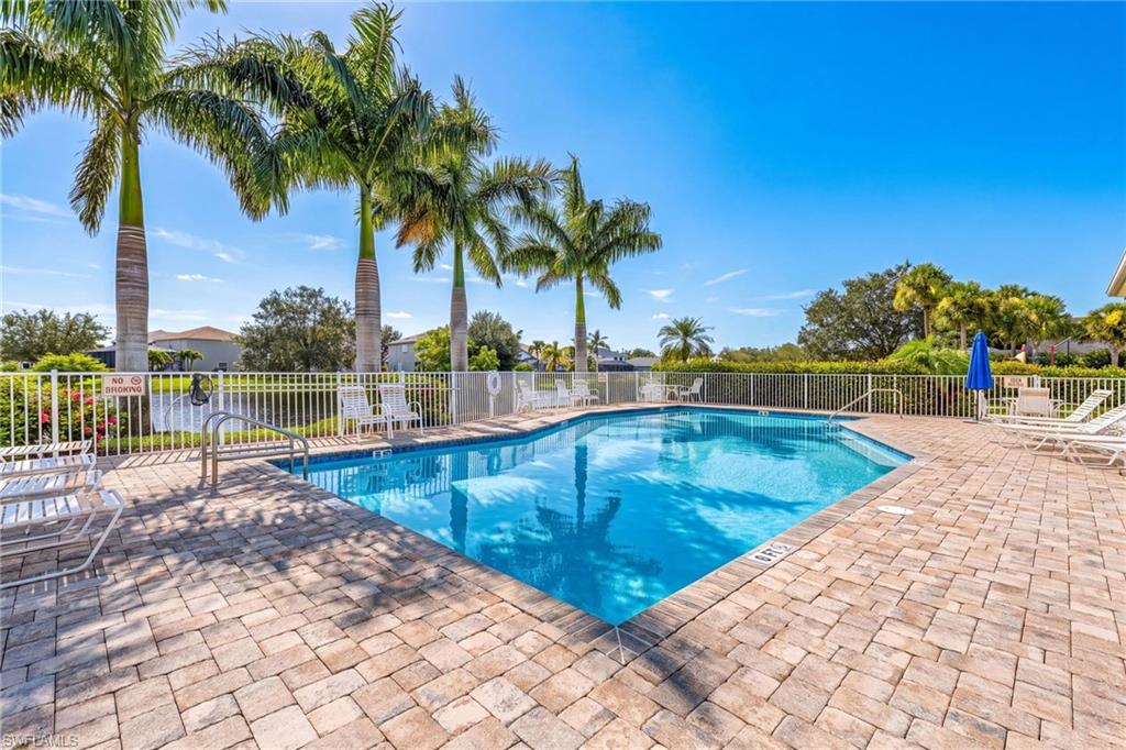 Enjoy a dip in the inviting community pool.