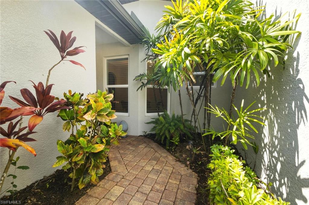 Charming entryway.