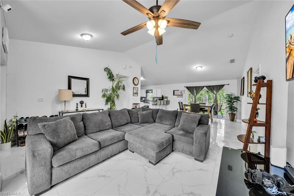 Living area with room for a full sectional