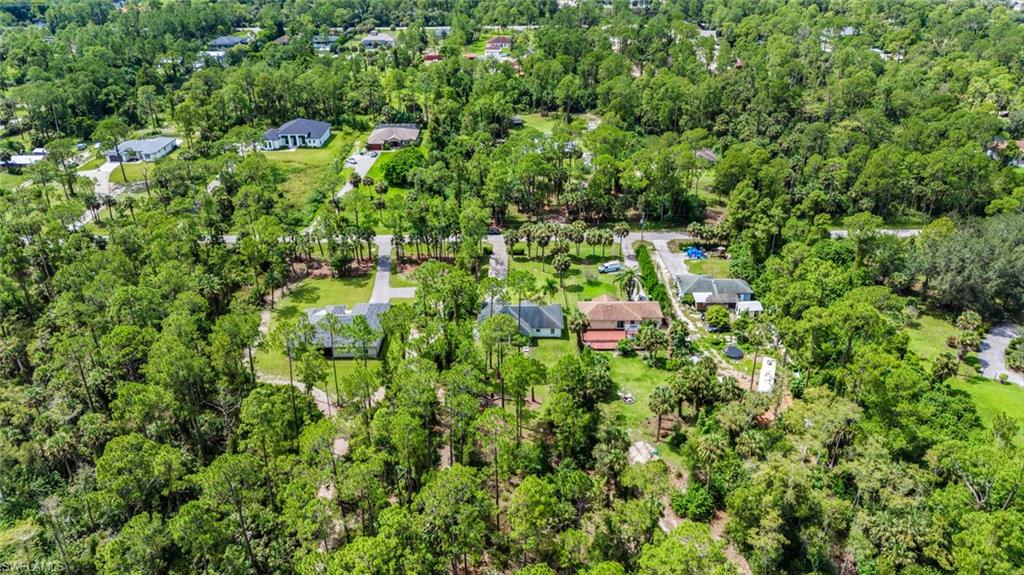 Wide aerial of Golden Gate Estates