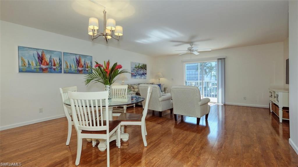 great room with lanai in background