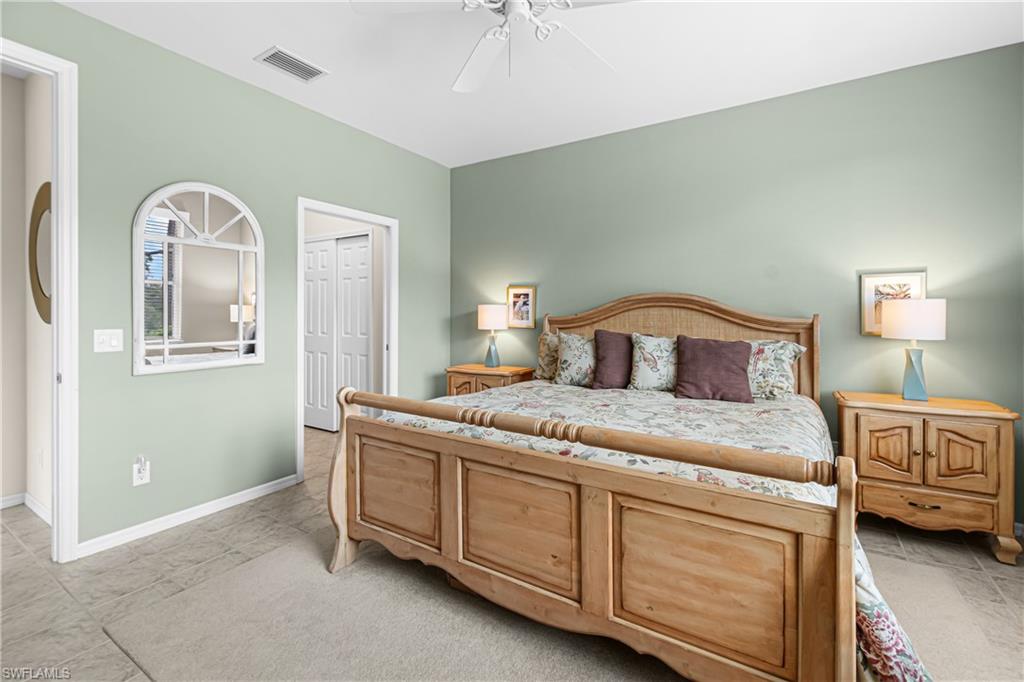 Primary bedroom with ensuite bathroom
