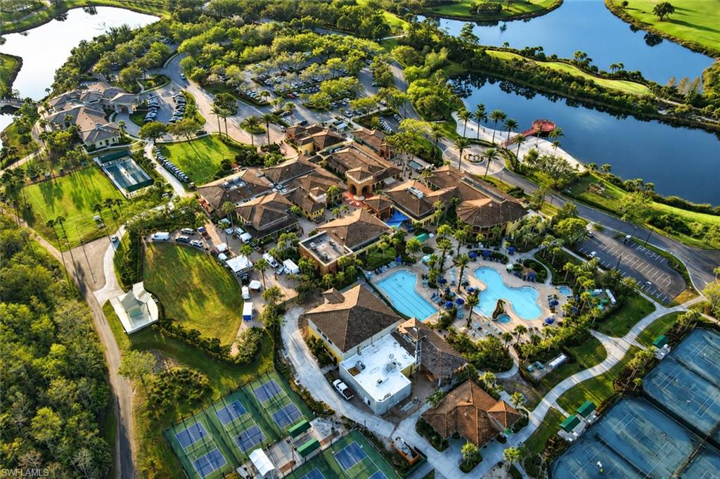 Arial of amenities