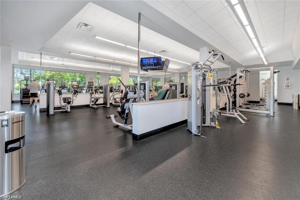 Professionally attended Fitness Center!