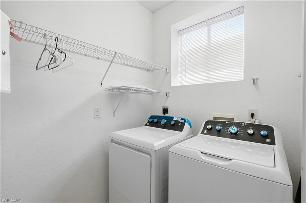 Laundry with new appliances