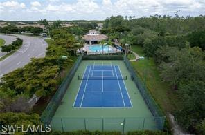 Arial pool/tennis