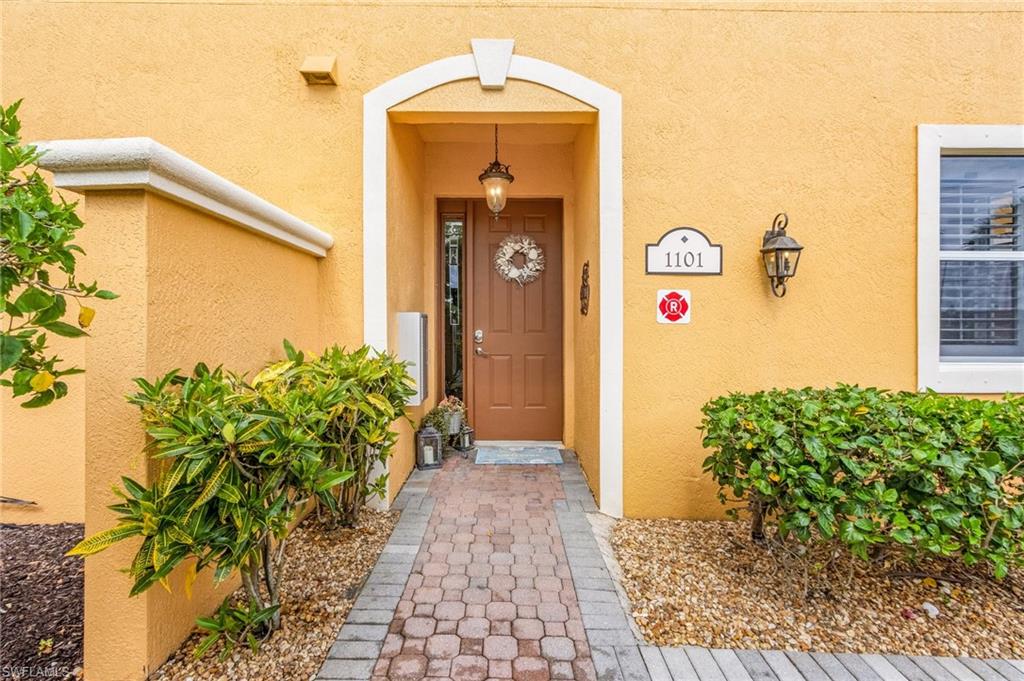 Private entry from your dedicated driveway