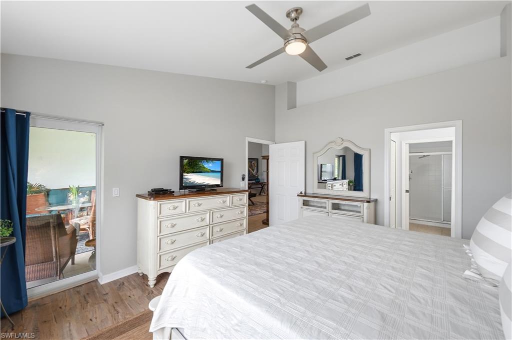 Primary Bedroom with Patio Access and Ensuite