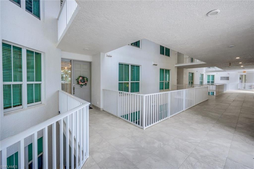 The front entrance to the condo