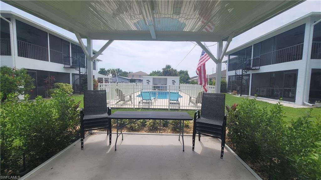 Community patio