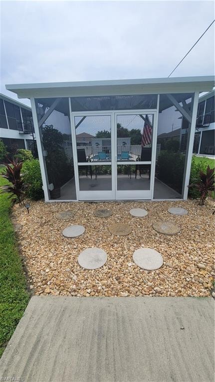 Community patio