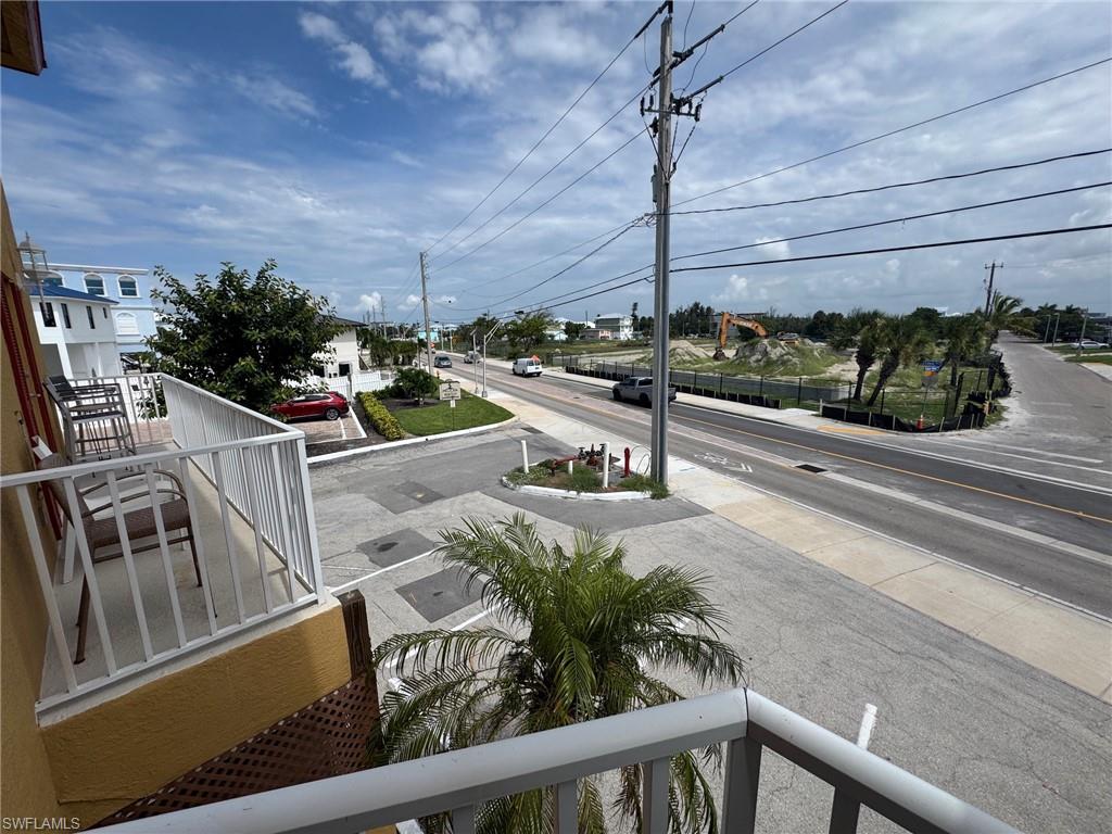 Front street balcony.