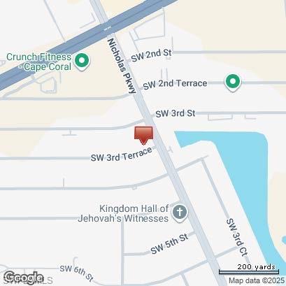 Location Map. Illustrating the geographic coordinates of the property within its surrounding street network and local landmarks