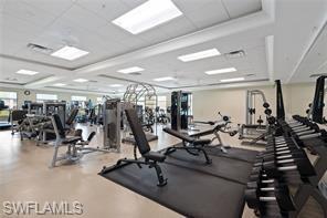 View of gym