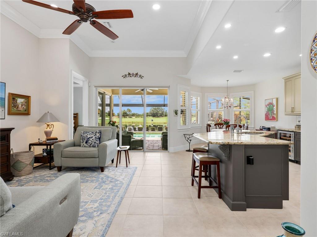Great room perfect for entertaining