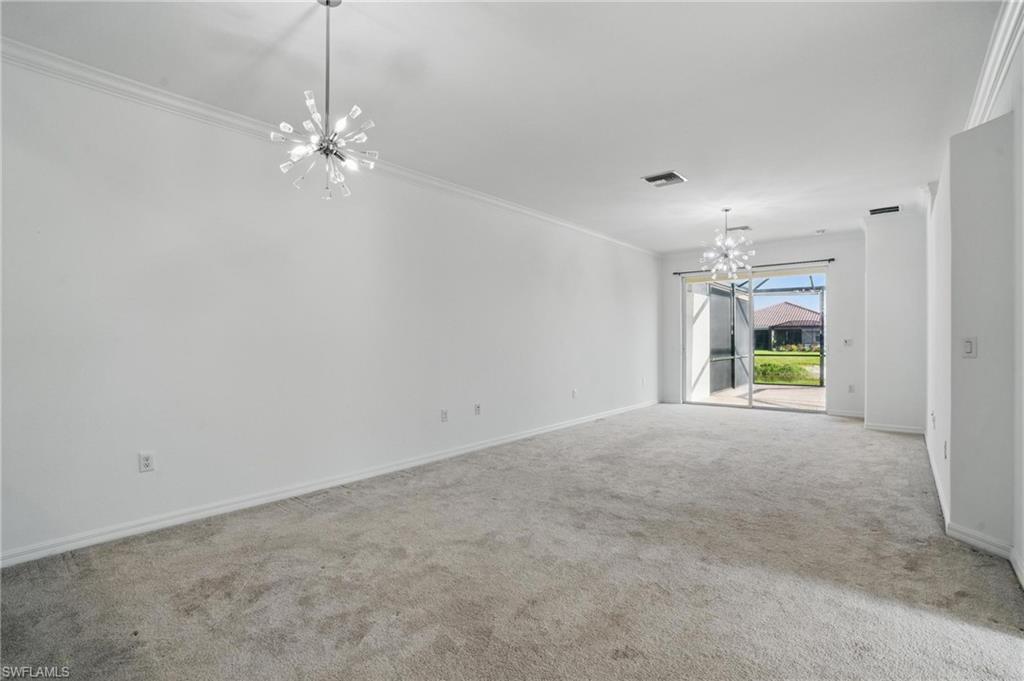Dining and Living room area