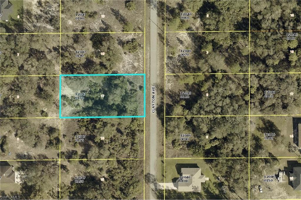 Aerial view of property's location