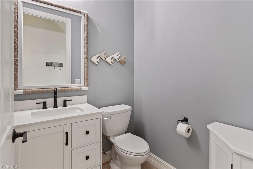 1st floor half bath