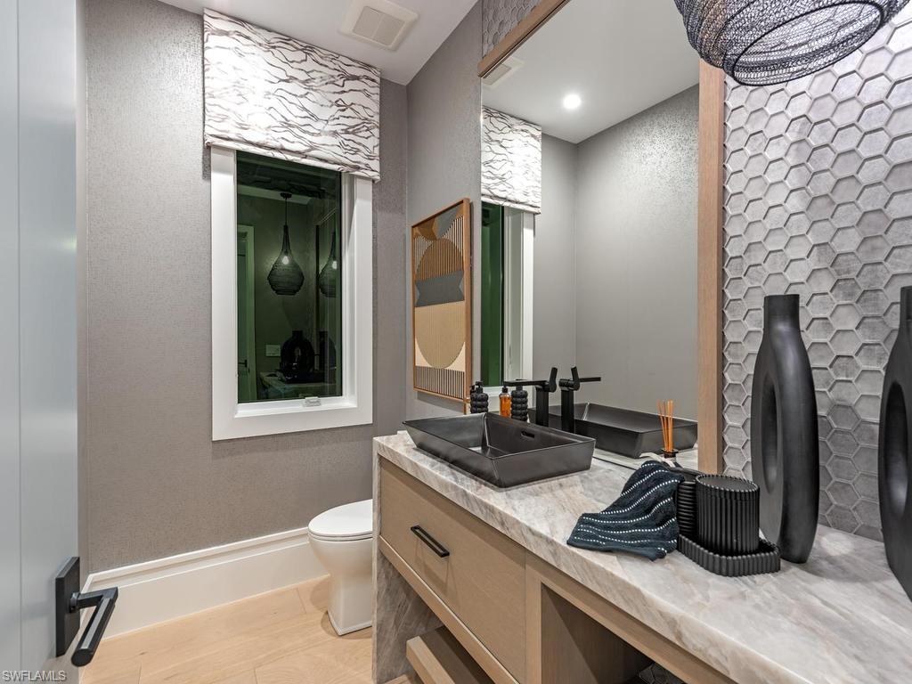 Half bath upstiars