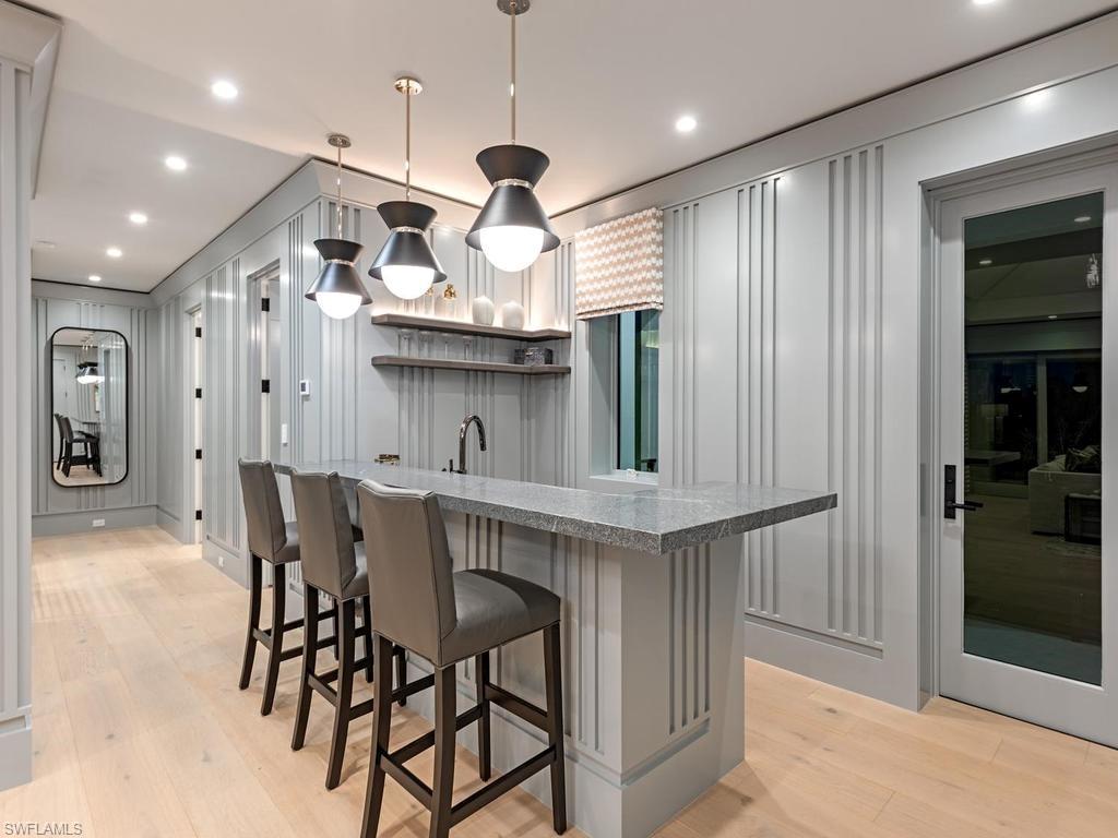 Wet bar upstairs - with access to front balcony