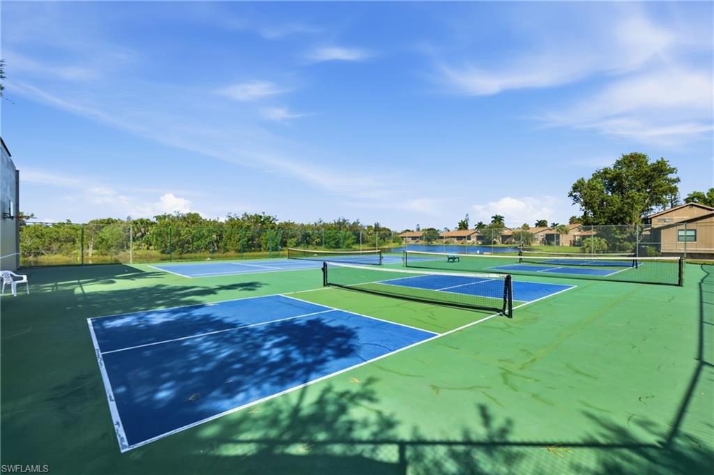 Pickleball and tennis