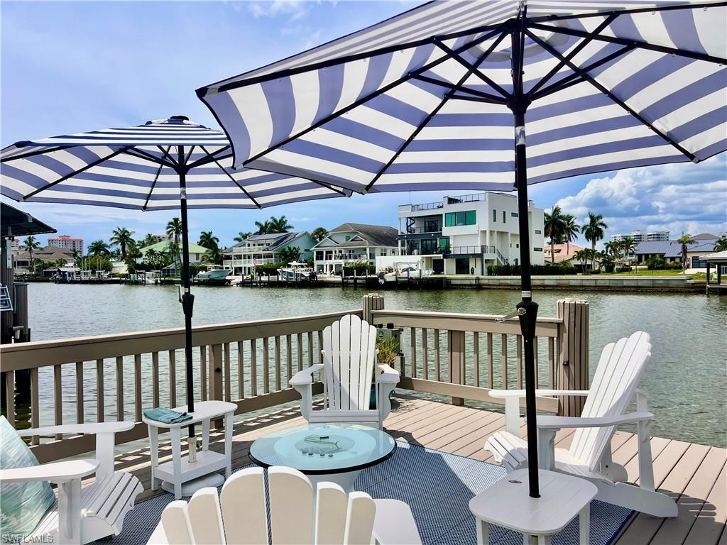 Seating Arrangement on the Widest Canal in the Neighborhood