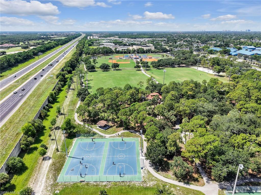 Nearby Three Oaks Public Park with Tennis & Pickleball Courts