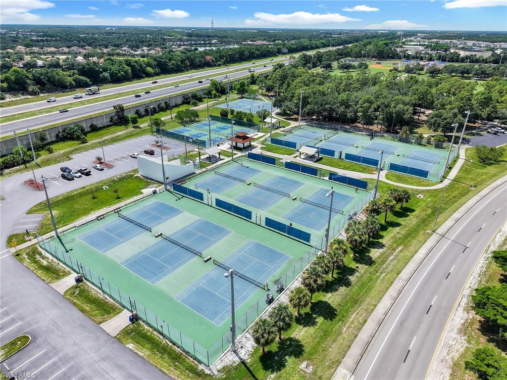Nearby Three Oaks Public Park with Tennis & Pickleball Courts