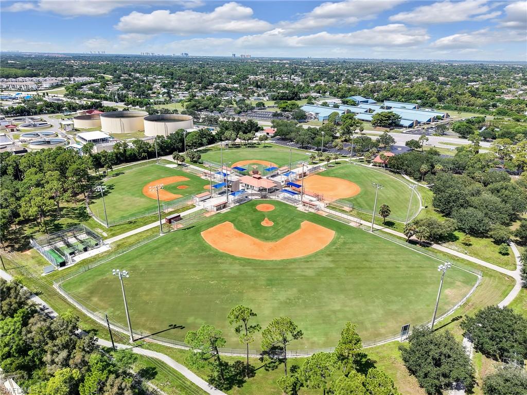 Nearby Three Oaks Public Park with Sports Fields