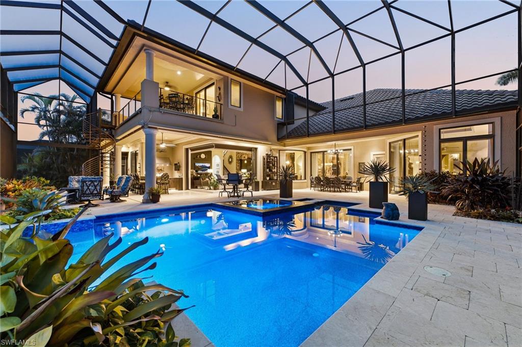 A 1,000-gallon propane system provides seamless, reliable service to the stove, whole-house generator, custom pool and spa, and outdoor barbecue grill, ensuring effortless comfort and convenience throughout the estate.