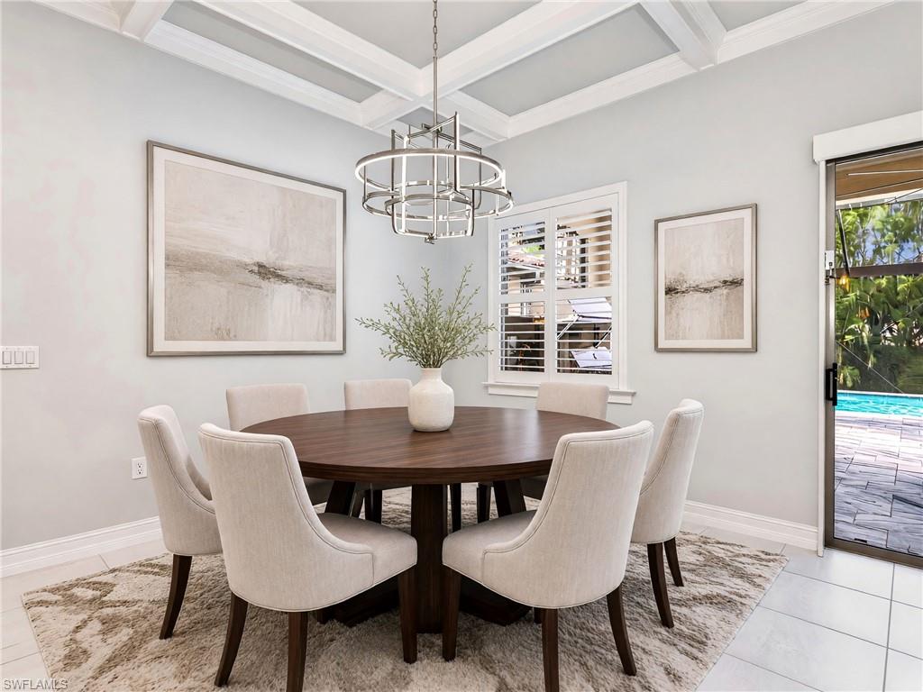 Reimagined dining area