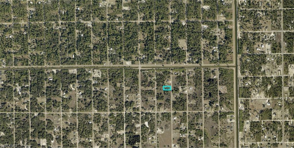 Aerial Map. Displaying the property's location and surrounding parcel boundaries